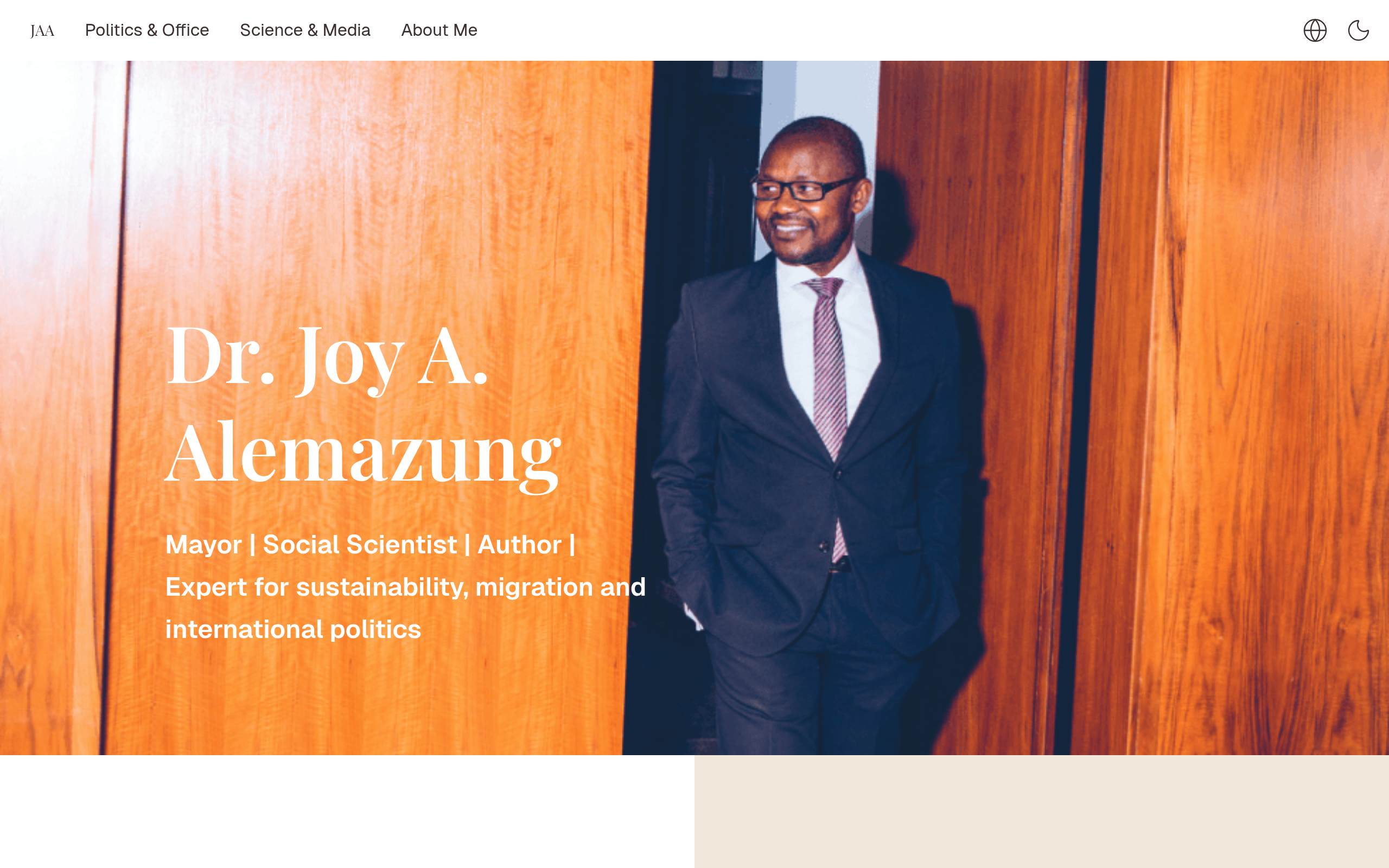 Alemazung-Site desktop screenshot
